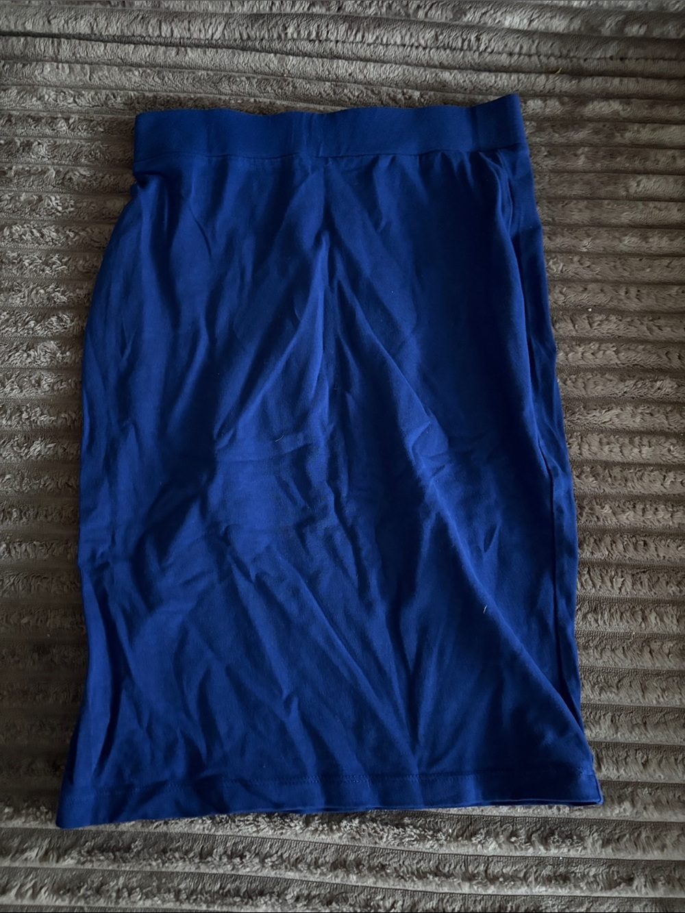 Women’s Stretch Pencil Skirt in Royal Blue